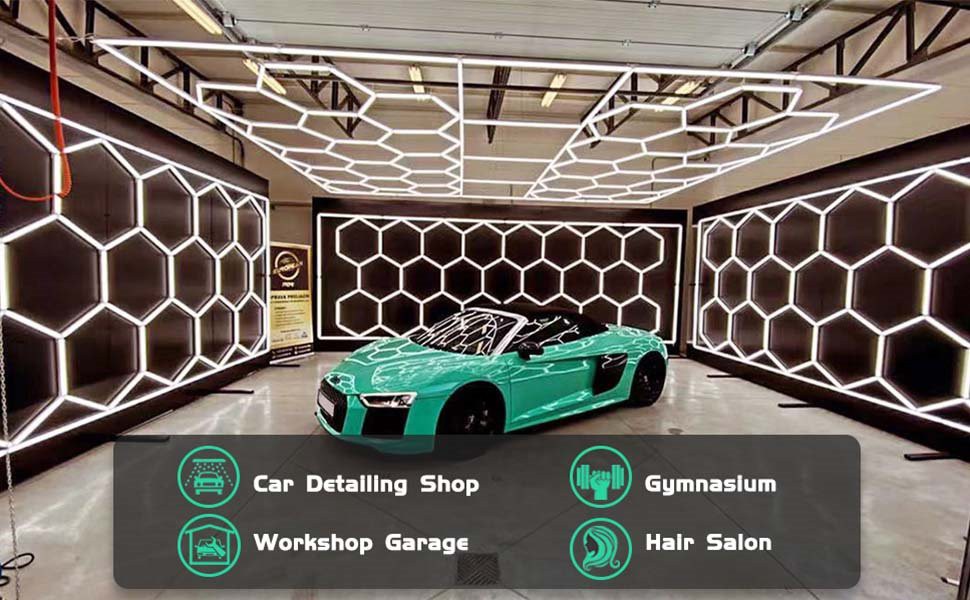 Hexagonal led ceiling light Hexagonal led ceiling light