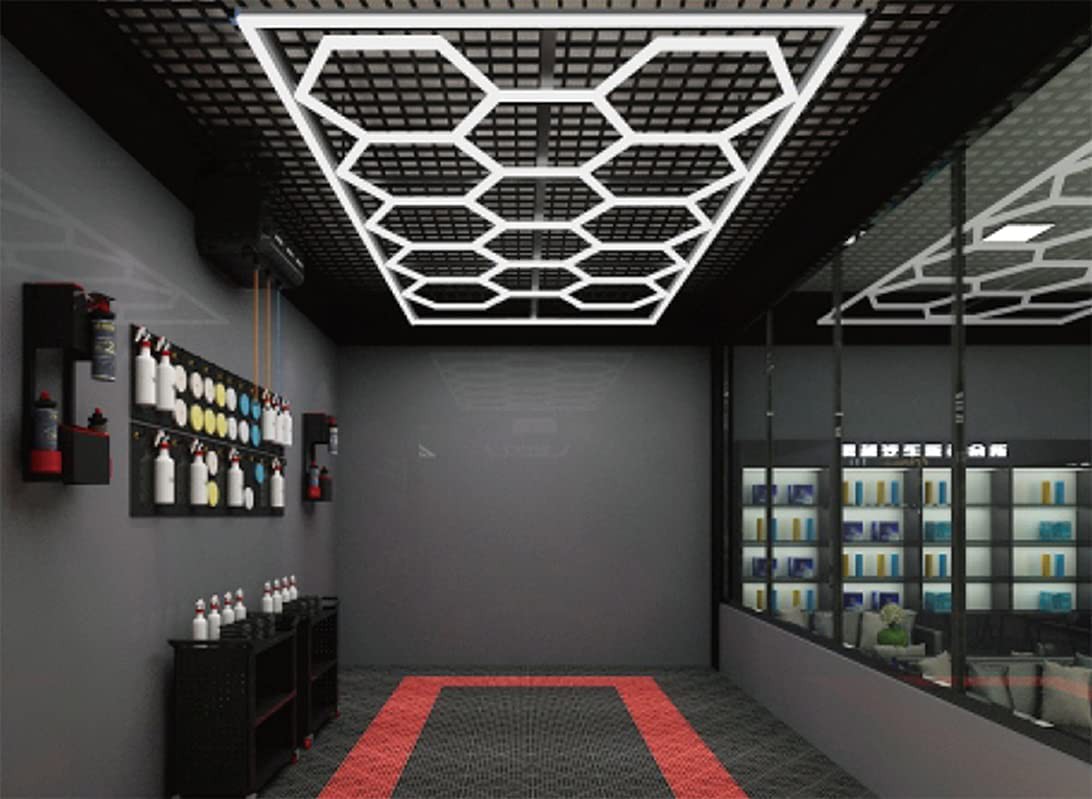 Hexagonal Garage Lights Hexagonal Garage Lights