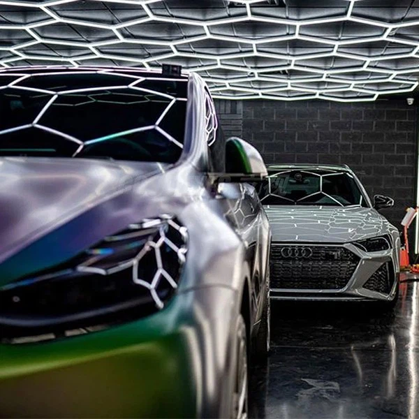 gaming hexagon lights