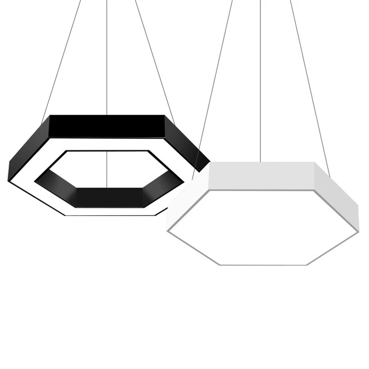 Hexagon LED Linear Pendant