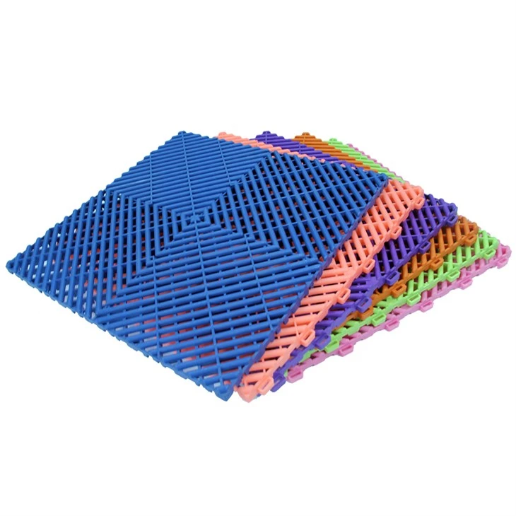 Interlocking Anti Slip Draining Floor Garage Tiles Outdoor Flooring Garage Floor For Water Car Wash Garage