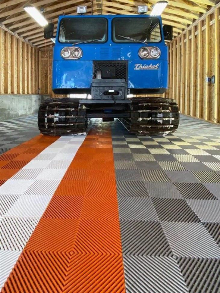 Interlocking Garage Floor Tiles