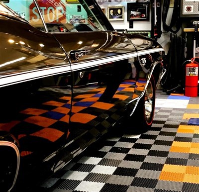 Interlock Garage Floor